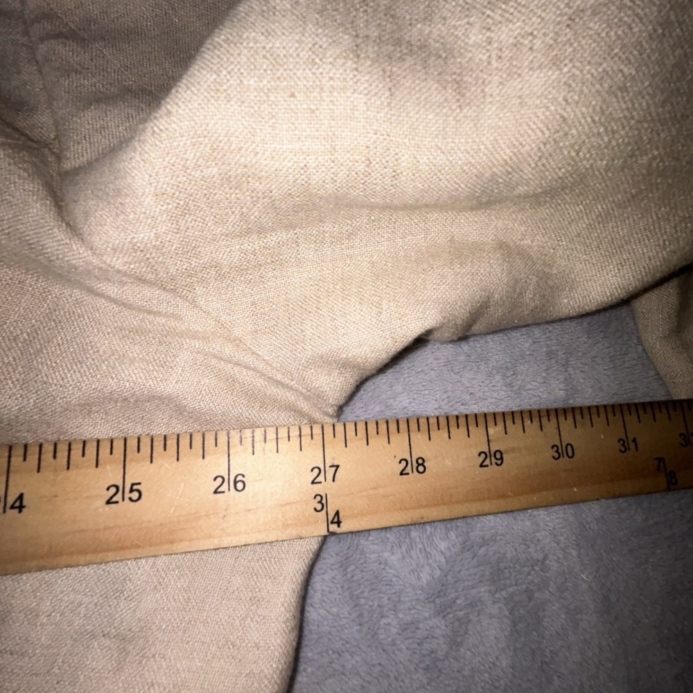 Jos A Bank 1905 Sport Coat 52L Beige Linen Wool Blend Blazer Two Button Jacket - Picture 11 of 14